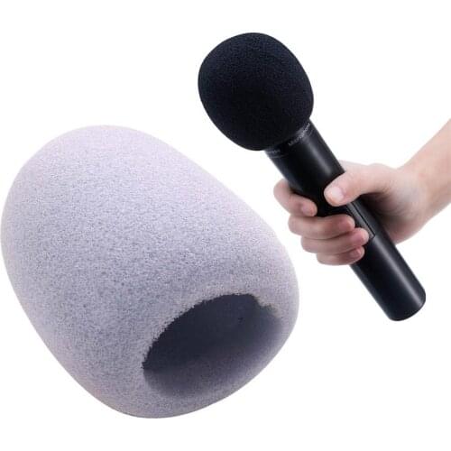 Eva Gray Replacement Mic Covers Windshield Covers For Headset Microphone Mic Cover Accessories Parts