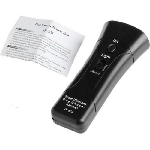 DHL 20set Ultrasonic Dog Chaser Stop Aggressive Animal Attacks Repeller w/ Flashlight