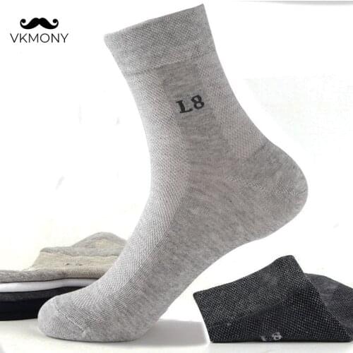 Men cotton socks 10pairs/lot man summer thin socks mesh style man socks business men socks VKMONY