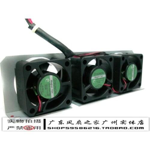 For Sunon 4020 4 magnetic bearing silent fan 3 mount kde1204pfv2