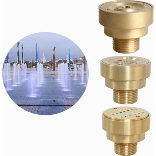 DN25 1" Swimming Pool Spa Brass Deck Jet Fountain Nozzle