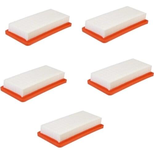 High Quality 5 pcs/lot batch 6.414-631.0 Filters for Karcher DS5500 Vacuum Cleaner DS5600 DS5800 DS6000 Filter Vacuum Accessorie