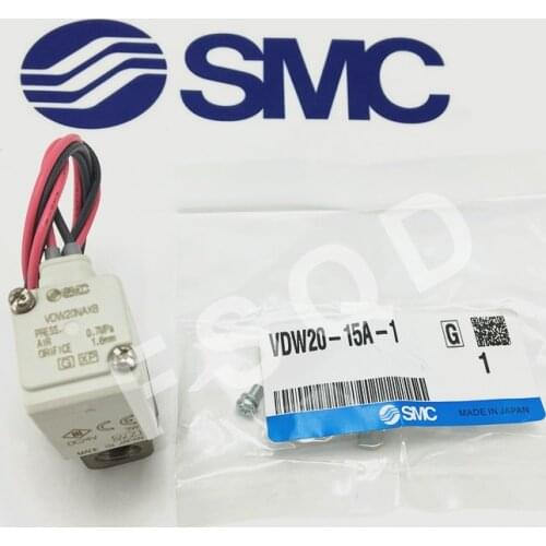 VDW20NAXB SMC Compact Direct Operated 2/3 Port Solenoid Valve VDW series pneumatic component air tools