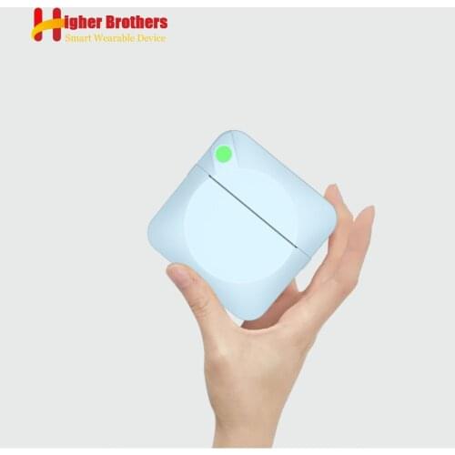 Instant Photo Printer for childrens Mini Portable Bluetooth Thermal Printer Memo Printer Boy Girl Toy Birthday Gift 57*30mm