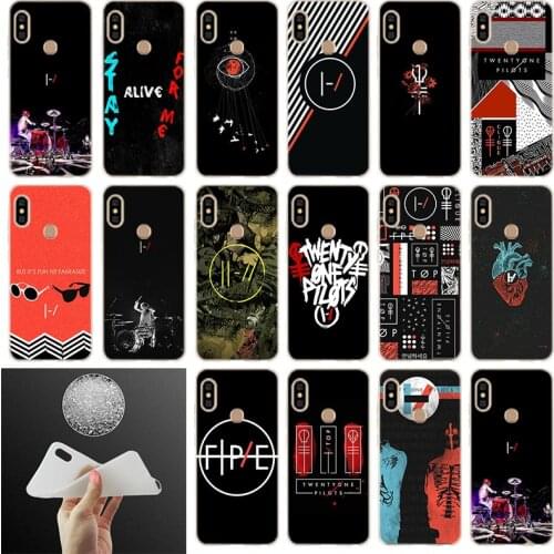 Twenty One Pilots logo Soft Case Cover For Xiaomi Redmi 9a 8a 7a 6pro 6a Note 9 8 7 6 5 Pro 9s 8T Bag