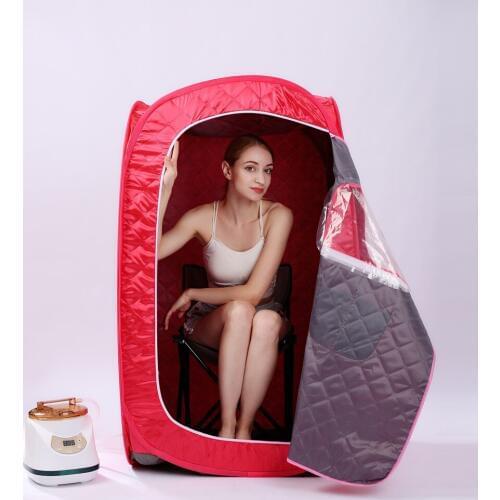 Portable Sauna Generator 2.8L 1500W For Sauna SPA larger Tent Portable STEAM BATH Lose Weight Detox Therapy Steam Sauna Cabin