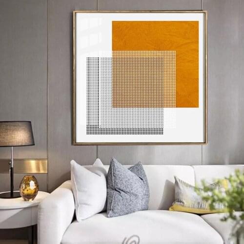 Light Luxury Poster Home Decoration Modern Minimalist Sofa Background Wall Living Room Designer Printing Hanging Painting Core