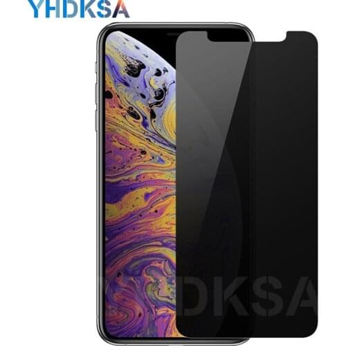 Anti Spy Tempered Glass For iPhone X XR XS 11 Pro Max Privacy Screen Protector For iPhone 8 7 6 6S Plus 5 5S SE Protective Film