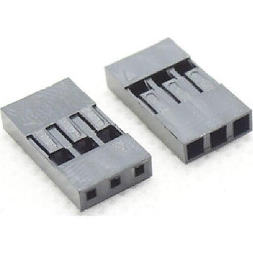 100X 2.54MM 1pin 2pin 3pin 4pin 5pin 1P/2P/3P/4P/5P Dupont Jumper Wire Cable Housing Female Connector Header