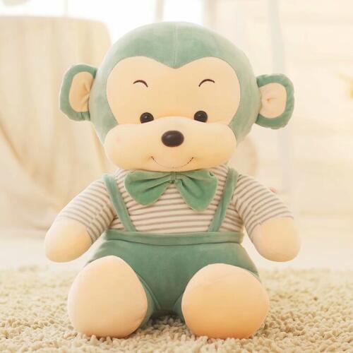 40/50cm Stuffed animal Toys Cute Stuffed monkey wearing strap pants Plush monkey Doll kid Toys Birthday Gift embrace Soft Toys