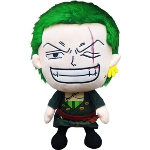 One Piece Zoro Plush Toy Zoro Roronoa Anime Soft Stuffed Dolls Gifts