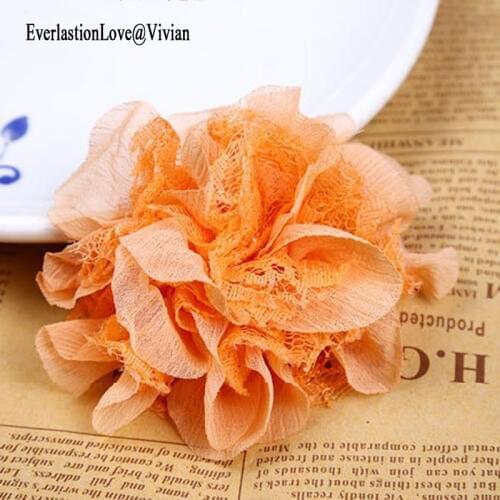 Elegant Delicate Lace fabric flower brooches pins Dual-purpose hair accessories Vintage Brooch for women Birthday Christmas Gift