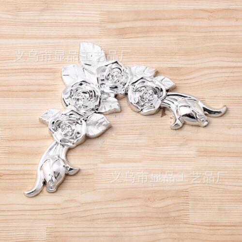 Factory outlets 2014 new studio corner flower kidney plated plastic frame corner flower corner flower