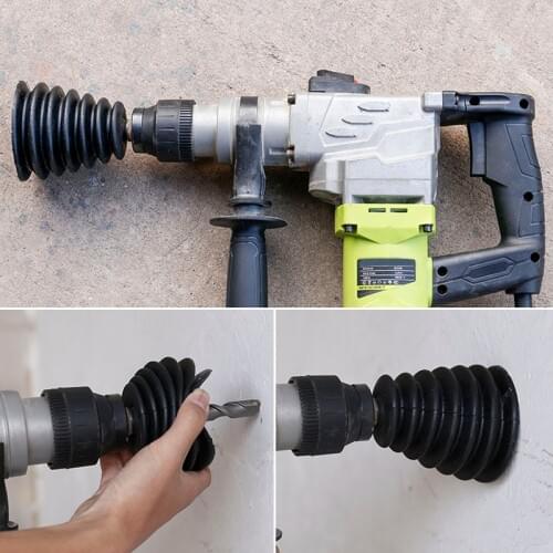 Drill Dust Collector Rubber Dust Cover Electric Hammer Drill Dust Cover Electric Drill Power Tool Accessories Parts Accessories