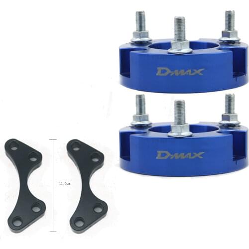 Front Suspension Lift Up Kits Coil Spacers Strut Shocks Absorber Spring Raise 32mm Aluminum For Isuzu DMAX