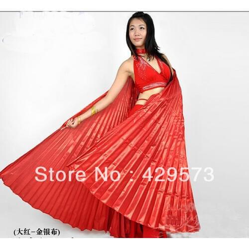 Pretty isis wings belly dancing Wings stage show Wings adult size red color