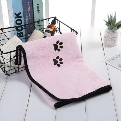 Microfiber Pet Bath Towel Super Absorbent Quick Dry Pet Drying Towel for Cats Dogs Pet Health Care Hygiene