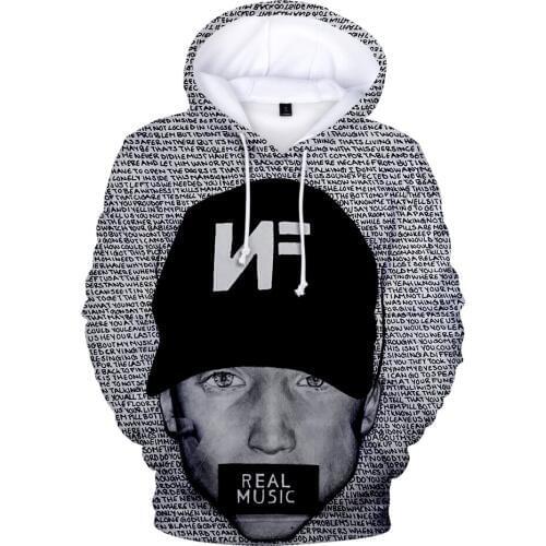 NF 3D Hoodies Men Women Fashion Casual 3D Hoodies Pop Print Loose Sweatshirts 3D NF Hoodie Men Streetwear Fall/Winter Pullover