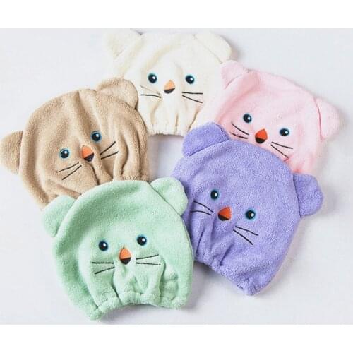 2021 NEW Good Hygroscopicity And Breathability Microfiber Hair Turban Quickly Dry Hair Hat Wrapped Towel Cap Towel