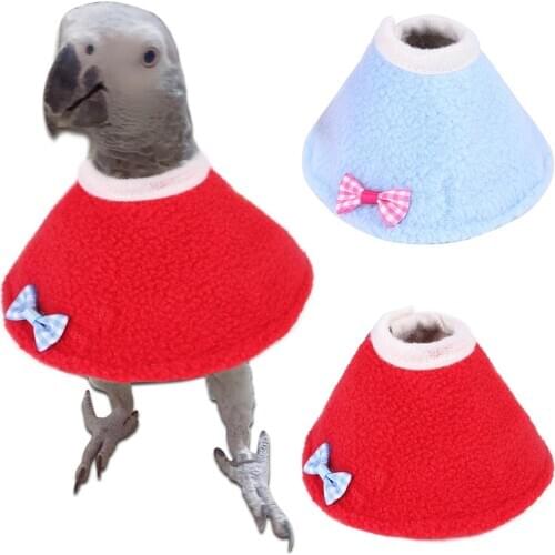 Birds Cat Dog Collar Anti Bite Medical Protector Pet Anti-bite Birds Parrot Collar Anti-scratch Elizabethan Circle Cloak Cover