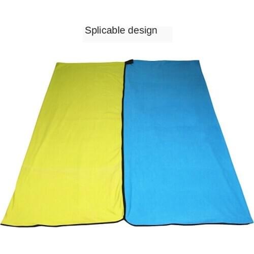 Sleeping Bag Liner 2-sided Fleece Ultra-light Portable Outdoor Indoor In Car Hotel Leisure Camping Travel Hotel Separate Dirty