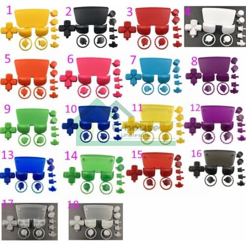 For Playstation 5 PS5 Controller Button Key Replacement Shell Case Cover L1 R1 L2 R2 Joystick Cap Thumbstick Ring