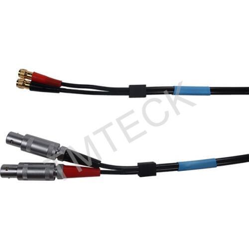 UT cable for flaw detector new Lemo 1 to Subvis Dual RG174 Industrial coaxial cable