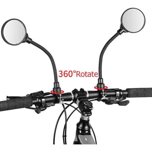 Bicycle Mirror MTB Road Bike Rearview Mirror Motorcycle Electric Vehicle Handlebar Flexible Safe Rear View Cycling Mirror BC0355