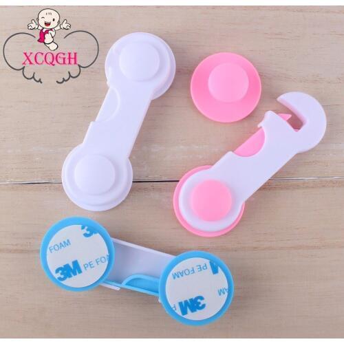 XCQGH 5PCS Multi-function Baby Anti-pinch Drawer Lock Child Safety Lock Baby Protection Refrigerator Door Cabinet Lock