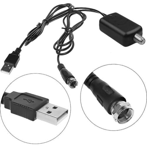 Factory Digital HDTV Signal Amplifier Booster Digital HD for Cable TV Fox Antennas HD Channel 25DB Low Noise