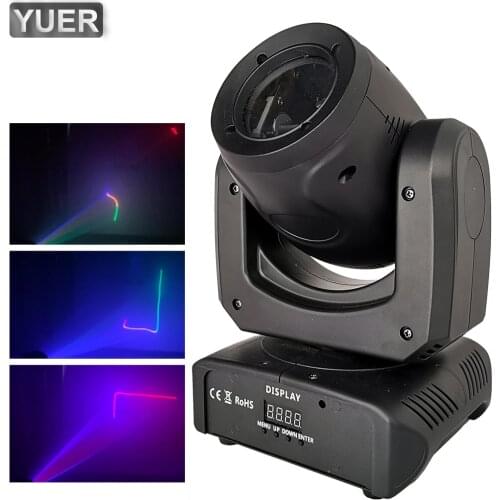 2Pcs/Lot Animation Laser Moving Head Light High Power 100Watt LED Strong Beam Light For Party Disco DJ Stage Effect Light