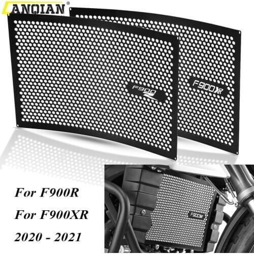 Motorcycle CNC Accessorie Radiator Grille Guard Cover Water Tank Grill Protection For BMW F900XR F900R F 900 F900 XR R 2020-2021