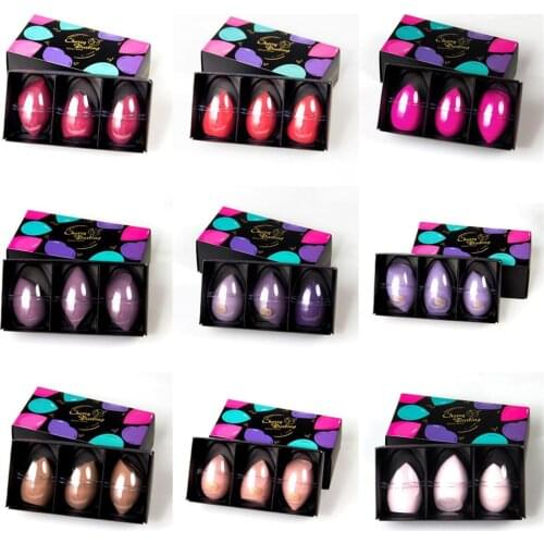 Cherry Darling Makeup Sponge Blenders 3-Packs Ultra-Soft Makeup Sponge Blenders Tools