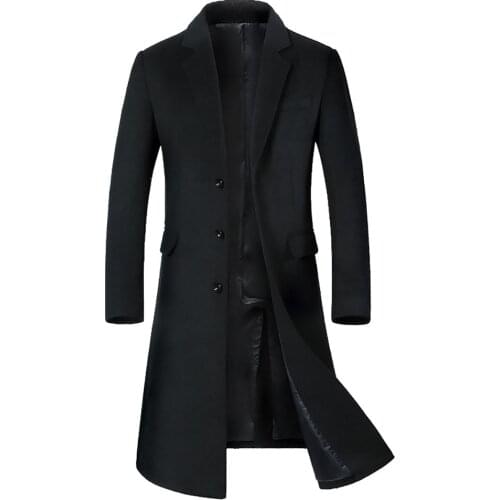 A Long Jacket Below The Knee,Mens Overcoat,Mens Coat Windbreaker,Men Coats,Wool Coat Men ,Long Coat Men