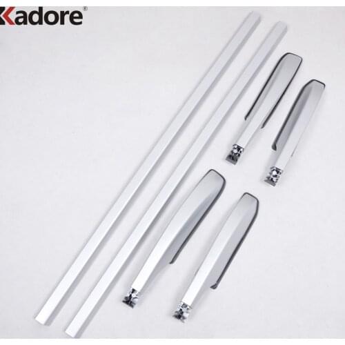 For Kia Sportage 2010 2012 2013 2014 Car Roof Rack Basket Top Rail Cross Strip Bar Luggage Carrier Accessories Aluminium Alloy