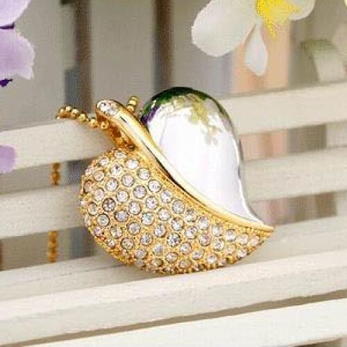 Creative Gift Girl Gadget Necklace Jewelry Mini Usb Flash Drive 64GB Pendrive 2TB 1TB Pen Drive 32GB 16GB 8GB Usb Memory Stick