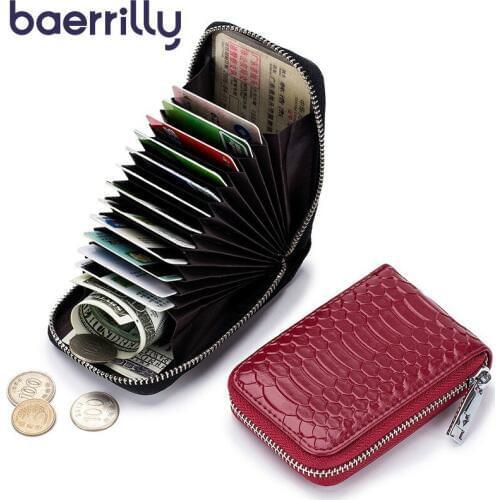 Small Ladies Coin Purse Wallet Card Holder Women Genuine Leather Wallet Money Pocket Short Clutch Bags Womens Wallets And Purses