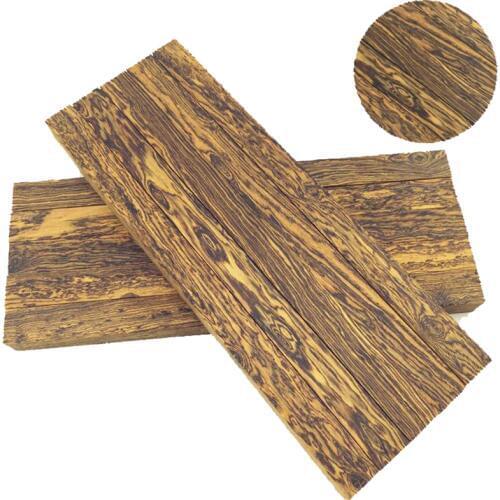 Handmade wood material Knife handle material plate wood Wood carving material 12*4*1cm
