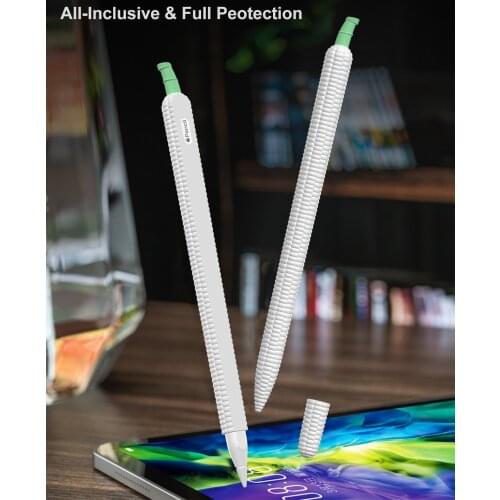 For Apple Pencil 2nd Generation Soft Silicone Holder Apple Pencil Case Pencil Skin iPad Touch Screen Pen Cover iPad Accessories