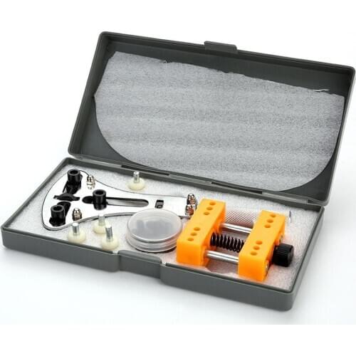 2021 Watch Repair Tools Kit Back Opener Wrench Key Watch Case Movement Holder Watch Kit Change Battery Repair Tools