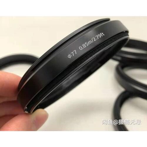 No box!New front UV filter screw barrel ring Repair parts For Sony FE 85mm f/1.4 GM SEL85F14GM Lens