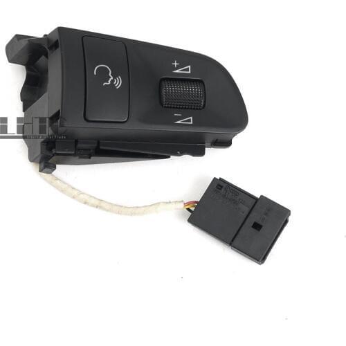 OE Genuine Right Side Black Multifunction Steering Wheel MFSW Voice Volume Control Switch Button New For AUDI A3 A4 A5 A6 Q5 Q7