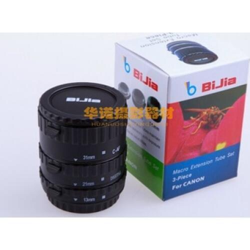 Plastics Camera Lens Adapter Auto Focus AF Macro Extension Tube/Ring Mount for Canon 1000D 550D 760D 6D 7D 77D 5dII DSLR Cameras