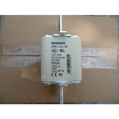 Fuses: 3NE3332-0B 400A 1000V NH2 / 3NE3333 450A 1000V / 3NE3334-0B 500A 1000V NH2 aR