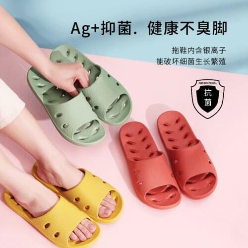 Women Man Slippers Soft Slides Ladies PU Home Bathroom Non Slip Casual Beach Vocation Fashion Summer Shoes Female