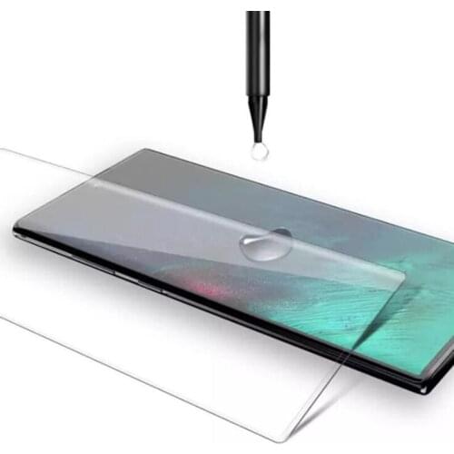 For iPhone 11 Pro Max 3D Full Cover Glue UV Liquid Tempered Glass Screen Protector For iPhone 6 6S 7 8 Plus X XS Max XR SE 2020