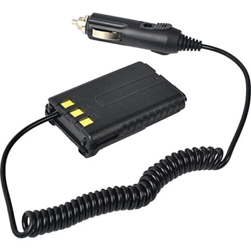 12V Car Charger Radio Battery For for BAOFENG UV5R Plus 2 Way Radio