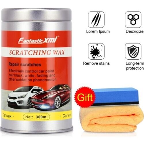 300ml Universal Car Scratch Remover Auto Paint Repair Tool Kit Automobile Care Detailing Polish Cream Wax Accessories
