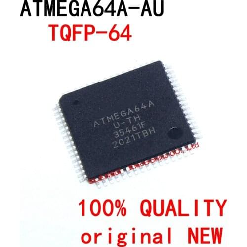 5pcs/lot ATMEGA64 ATMEGA64A ATMEGA64A-AU New original IC