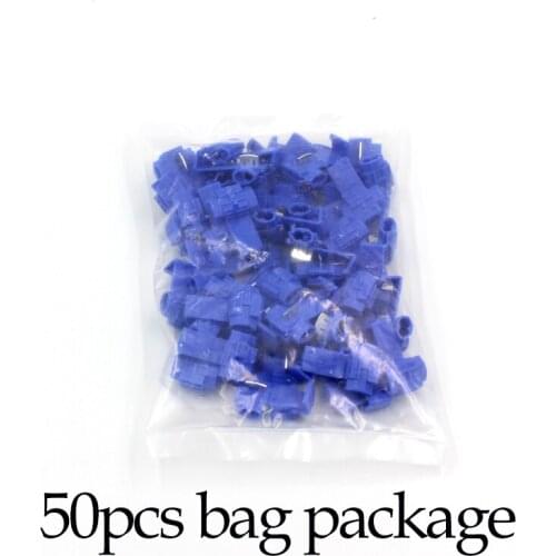 50pcs parallel clip Scotch Lock Electric Wire Cable Connectors Quick Splice Terminals clamp Non Breaking AWG18-14 For car use